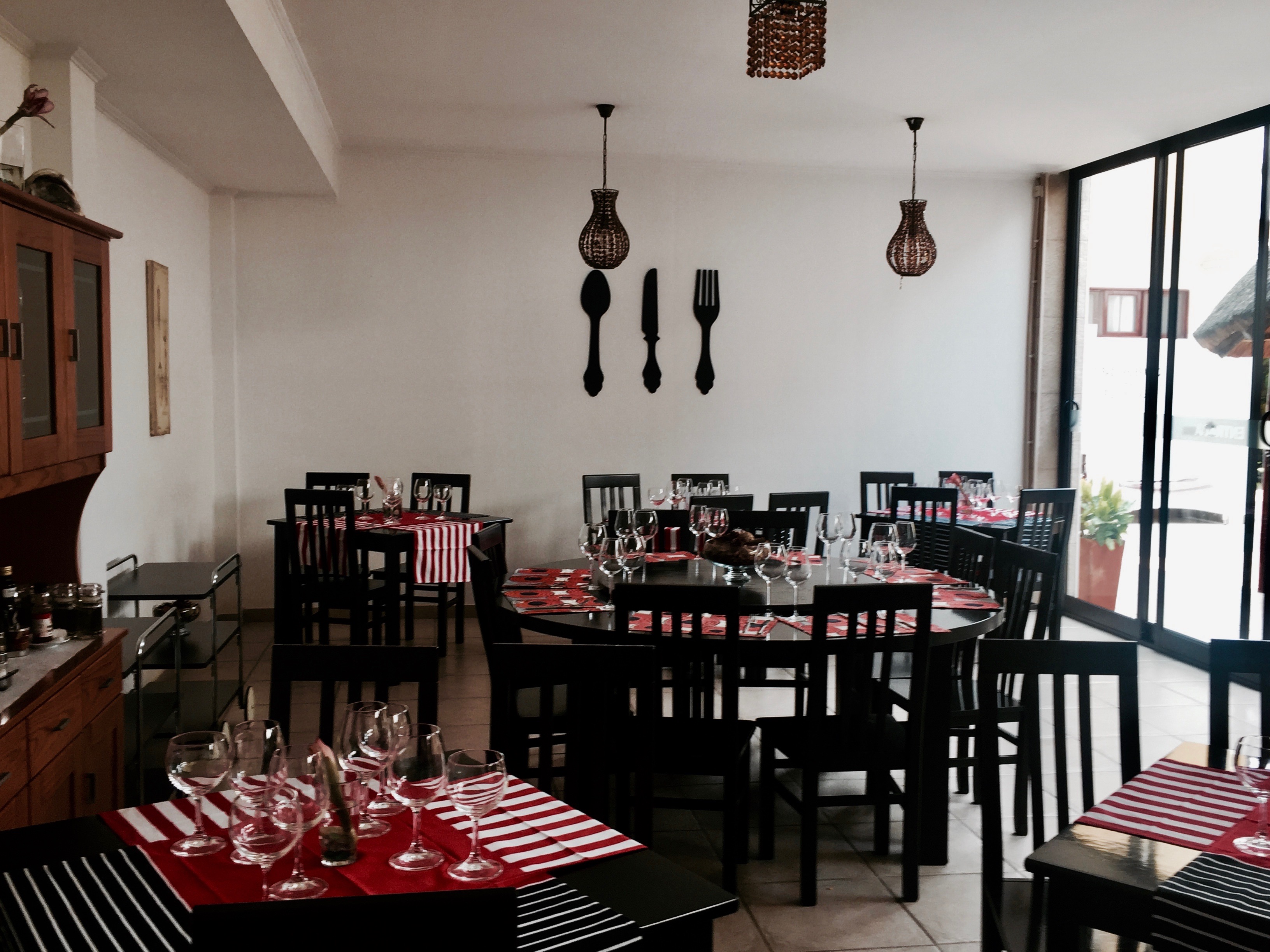 Interior do Restaurante A Sombra